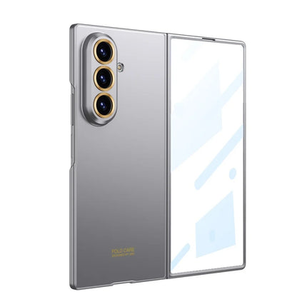 Luxury Fashionable Ultra-thin Phone Case For Samsung Galaxy Z Fold 7 5G With Screen Glass Protect Film Matte Protector Cover