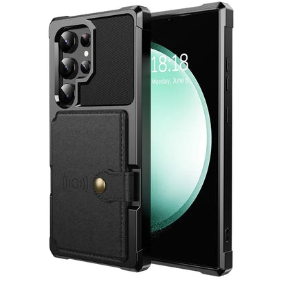 Card Wallet Case for Samsung Galaxy S24 S23 FE S25 S23 Plus S22 S21 Ultra A55 A35 A15 A54 A34 A53 A52S A52 A14 A05S A05 A24  A16