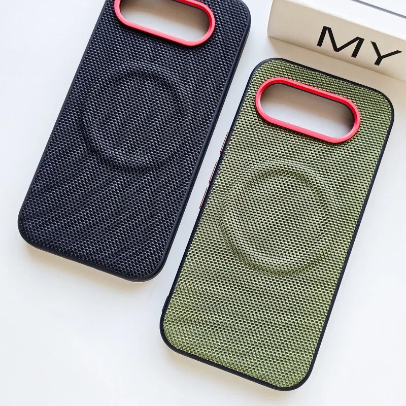 Luxury For  Google Pixel 9 10A  Pro XL Phone Case for Magsafe Magnetic Wireless Charging Protector