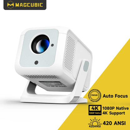 Magcubic HY310X 4K Mini Projector With Full HD 1080P 420ANSI Android 11 Auto Focus Keystone for Outdoor Theater Stand Projector