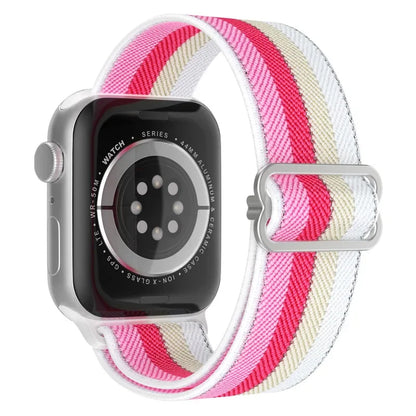 Bling Nylon Strap for Apple Watch Band 44mm 40mm 38mm/42mm bohemian Bracelet iWatch Series 7 6 5 4 3 41mm 45mm 8 9 ultra 2 49mm