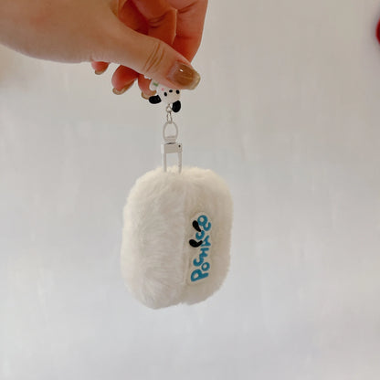 Kawaii Plush Case for Airpods 1/2 Pro 3rd Pro2 Sanrio Kitty Melody Kuromi Pochacco PomPurin Earphone Cover Anti-Fall Protection