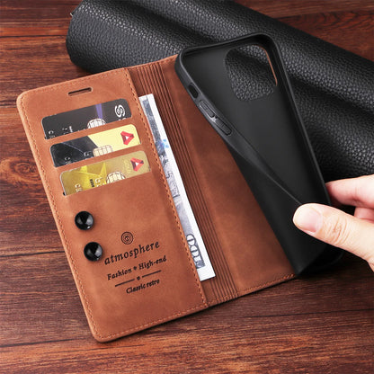 Leather Flip Case For iPhone 16 Pro 15 14 Plus 13 Pro 11 12 Pro MAX X XS XR 6 6S 7 8 Plus Holder Wallet Stand Phone Bags Cover