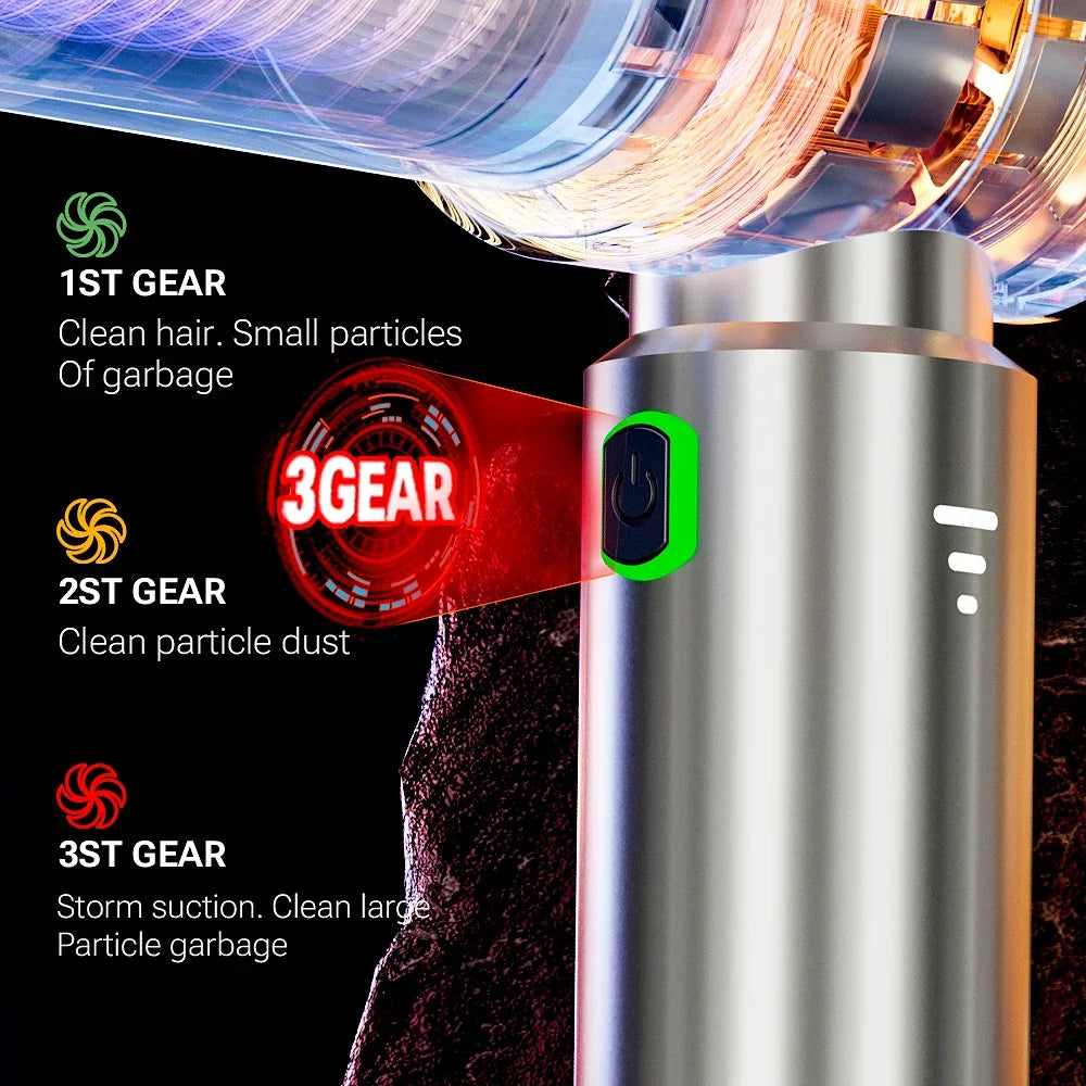 SZUK Car Vacuum Cleaner 985000PA Powerful Wireless Car Cleaner Cleaning Machine Cordless Mini HandHeld Portable Vacuum Cleaner