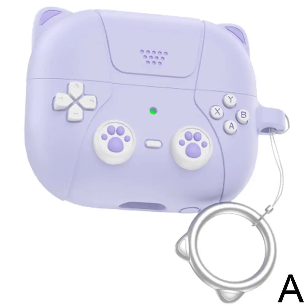 Shockproof Silicone Case For Samsung Galaxy Buds 3/3pro Earbuds Accessories Cover With Hook Coque Capa Fundas