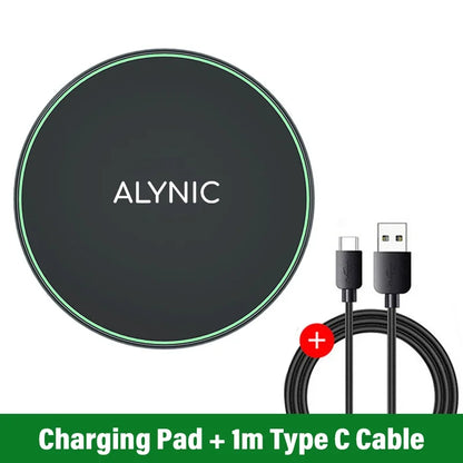 300W Wireless Charger For iPhone 16 15 14 13 Pro Max Induction Fast Charging Pad Dock Station For Samsung S23 S22 Xiaomi Huawei