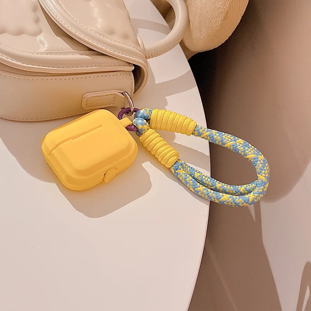 Earphone Case with Lanyard Strap for AirPort Pro 2 2022 2nd Generation Air Pods 3 2 1 3rd Gen Cover Accessories - covers4phones