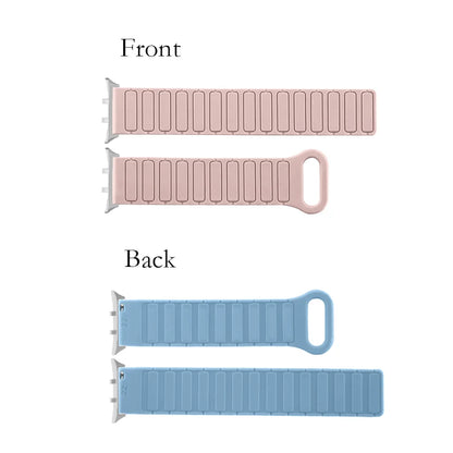 Armor Style Magnetic Wristband For Honor Watch 5 Quick Release Washable Breathable Silicone Sport Smart Watch Band Men Women