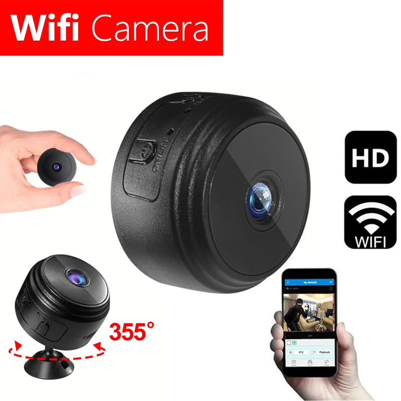 A9 WiFi Mini Camera Wireless Video Recorder Security Protection Camera Smart Home Monitoring Camera For Infants And Pets - covers4phones