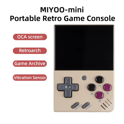 MIYOO MINI V4 Portable Retro Handheld Game Console 2.8''Inch IPS Screen Video Game Consoles Linux System Classic Gaming Emulator