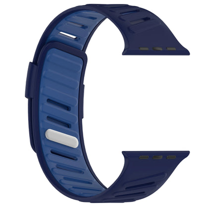 Silicone Sport Band For Apple Watch Ultra2 3 49mm Strap 42mm 44mm 45 46mm Slanted Buckle Bracelet for iWatch 11 10 9 8 7 654SE3