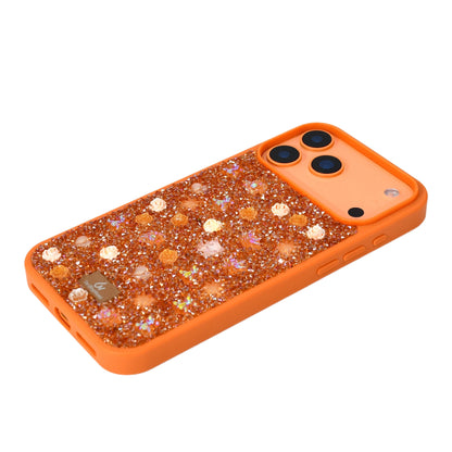 For IPhone 17 Pro Max/IPhone Air/17 Pro/17 Crystal Phone Case 3D Trinket Diamond Rhinestone Inlaid Fashion Glitter Back Cover