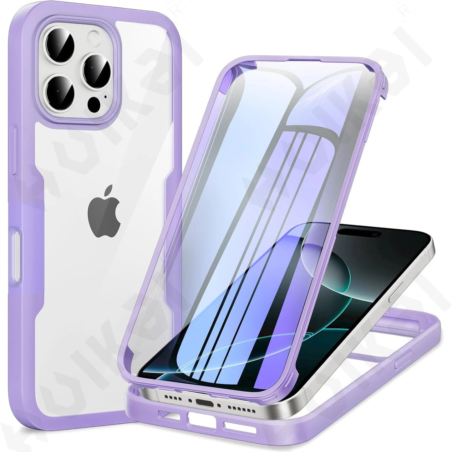 Case For iPhone 17 16 15 14 13 12 11 Pro Max Plus XS Max Plus 20245 360 Full Shockproof Silicone Screen Protection Phone Cover