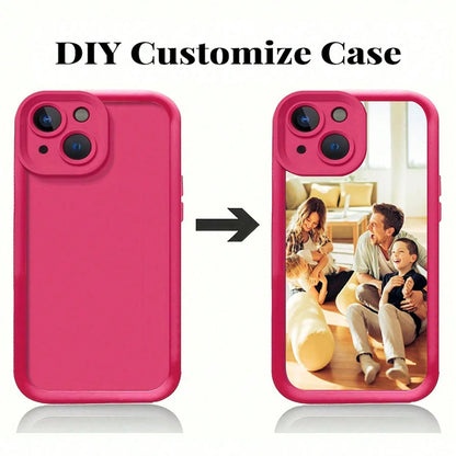 DIY Personalized photos Customized Frosted Case For iPhone 16 15 14 13 12 11 Pro Max SE 2020 2022 XS XR MAX  back cover cases