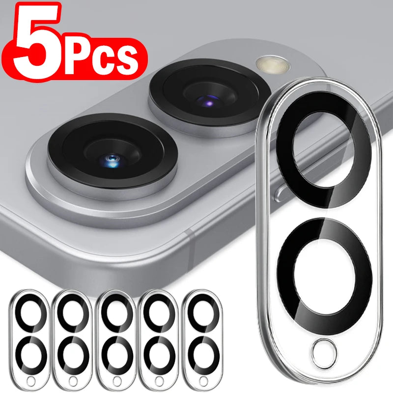 1-5Pcs 3D Camera Protector Glass For Samsung S25 Edge 2025 Lens Protective Tempered Glass Film For Samsung Galaxy S25Edge