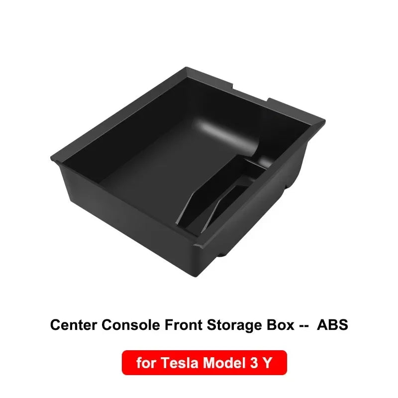 For Tesla Model Y/3 Center Armrest Console Organizer Hidden Car Storage Box Accessory Model 3/Y Car Storage Solution