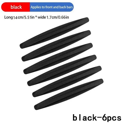 New 4-6 PCS Car Anti-collision Protection Decoration Strip Universal Front Rear Bumper Corner Protector Guard Car Accessories