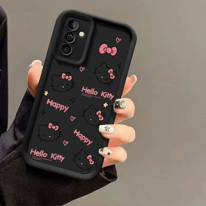 Sanrio Hello Kitty Cute Case for Samsung Galaxy A54 5G A55 A34 A35 A14 A15 A16 A25 A23 A24 A26 A71 A52 A36 A73 A32 Lovely Cover