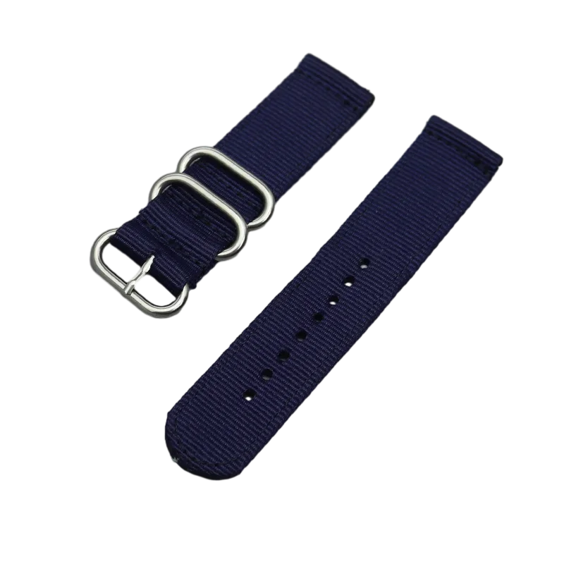 18mm 20mm 22mm 24mm Nylon strap For Samsung Galaxy watch 3 4 5 pro 6 7 46mm 42mm Active2 Amazfit Bip S3 frontier Sports band