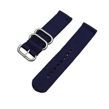 18mm 20mm 22mm 24mm Nylon strap For Samsung Galaxy watch 3 4 5 pro 6 7 46mm 42mm Active2 Amazfit Bip S3 frontier Sports band