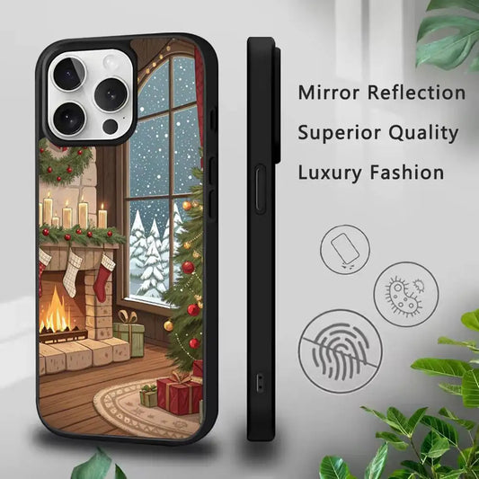 Cartoon Christmas Phone Case For iPhone 17,16,15,14,13,12,11,Pro,Max,Plus,Mini,SE4,E Magnetic Magsafe Wireless Charging