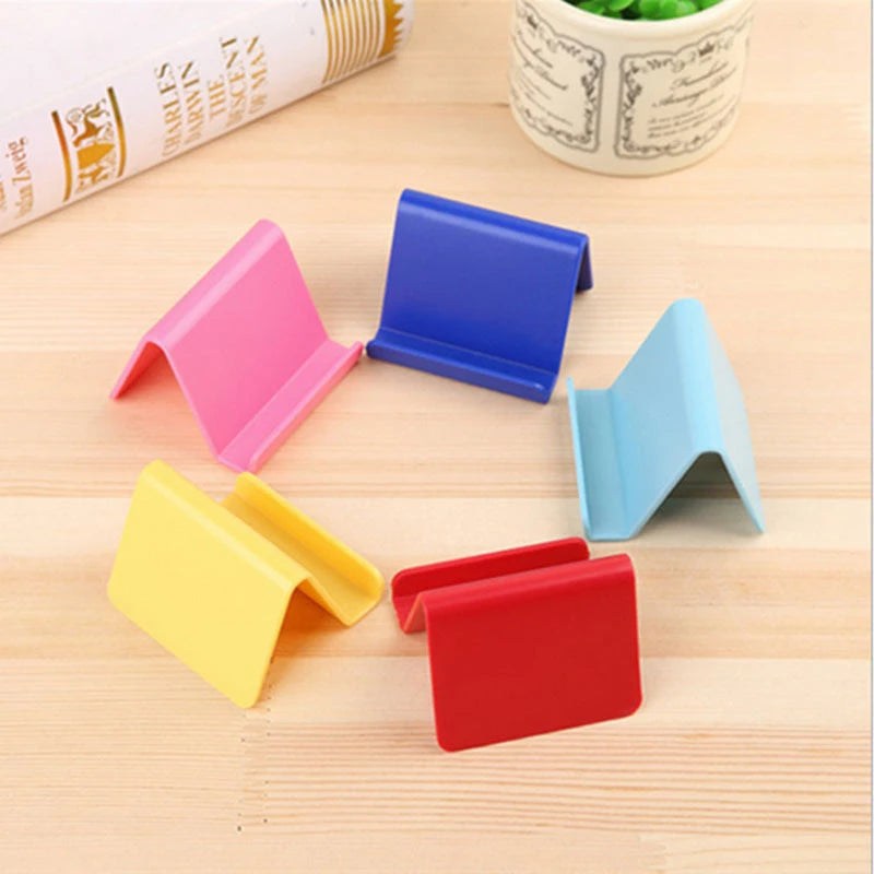 Multifunctional Desktop File Bracket Simple Storage Stand Mini Mobile Phone Generic Bracket Tablet Mobile Phone Lazy Bracket - covers4phones