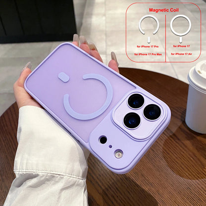 Magnetic Case for iPhone 17 Pro Max 17 Air Cover Matte Clear Shockproof Mag-safe Charge Camera Protector Lens Film Shell Fundas