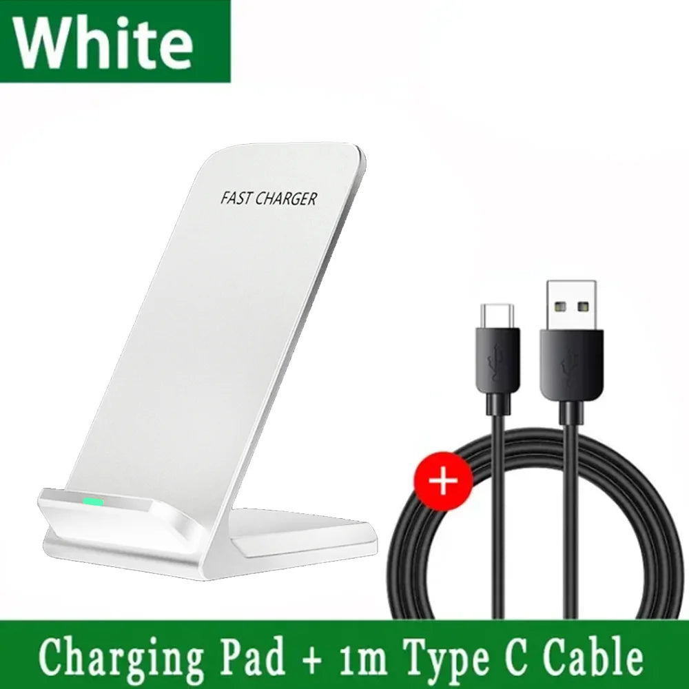 40W Fast Wireless Charger support for Samsung S24 S23 S22 21 Ultra Quick Charging Stand For iPhone 15 14 13 12Pro Max Xiaomi 14