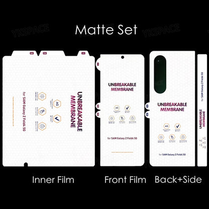 Front Back Soft Hydrogel Matte Film For Samsung Galaxy Z Fold 2 3 4 5 6 SE W21 W22 W23 W24 W25 Clear Frosted Screen Protector