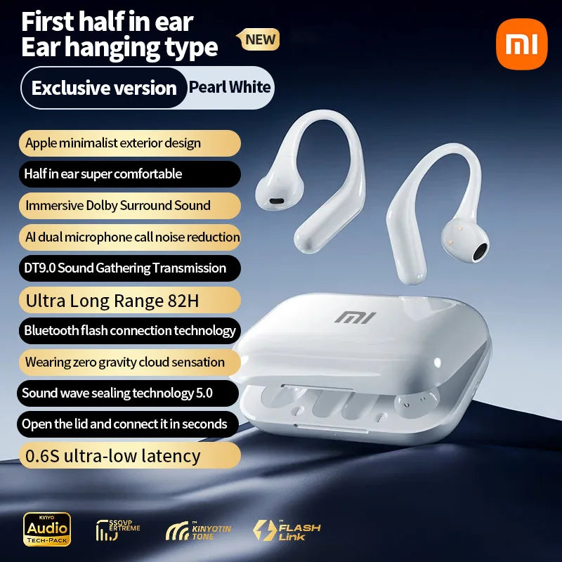 XIAOMI Air6 Wireless Sports Earphones Bluetooth 5.3 Open Hanging Earphones Life Waterproof Comfortable HD Sound Android IOS