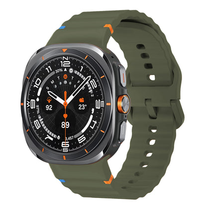 Silicone Band for Samsung Galaxy Watch ultra Strap 47mm Bracelet correa Galaxy Watch 7 6/6 Classic/5 pro/4 44mm 40mm 43mm 46mm