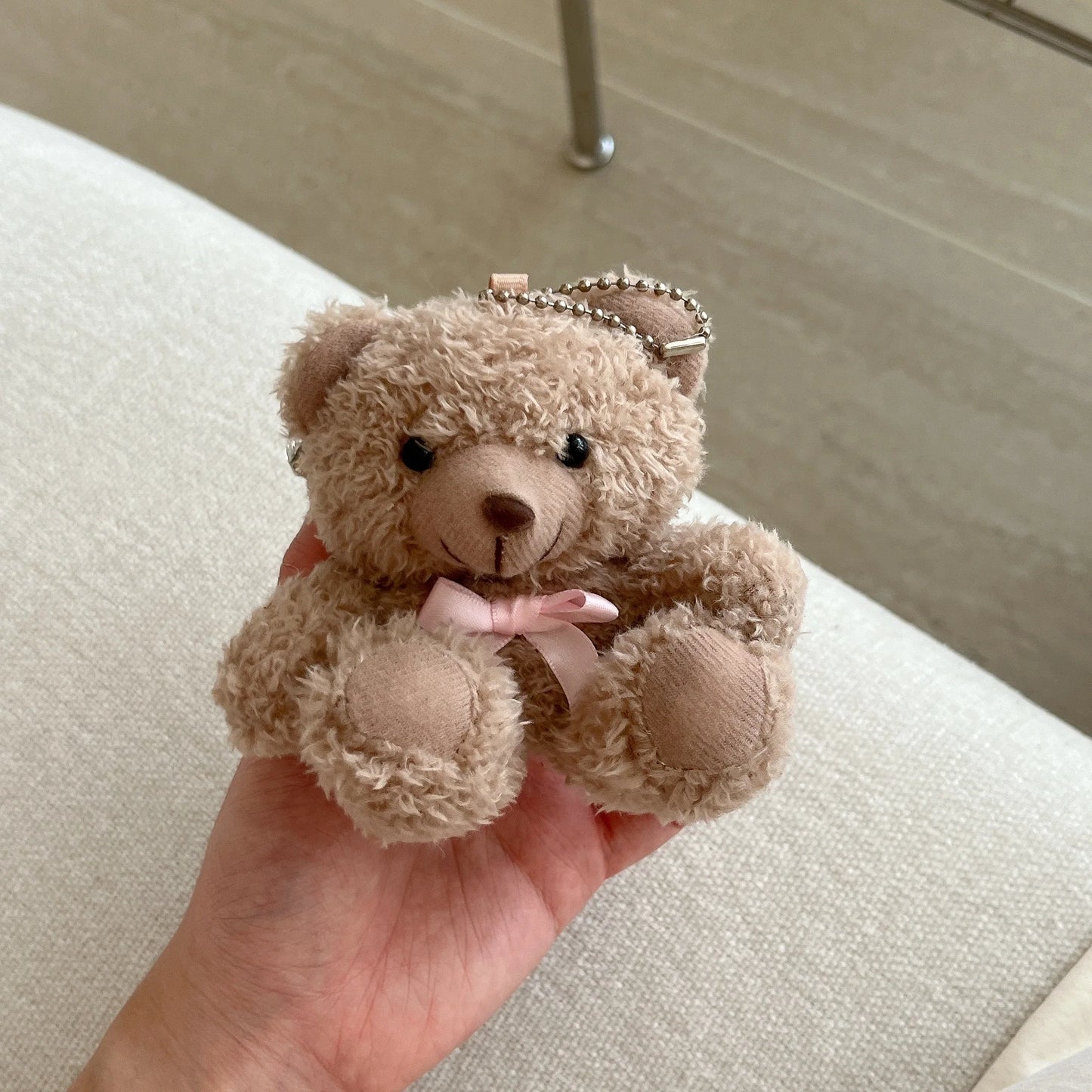 Cute Cartoon Fur Bear shape Case for Airpods 4 3 2 1 Air Pods Pro2 Generation Funny Fluffy Plush Warm Women Girls Cover