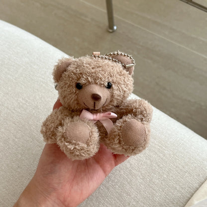 Cute Cartoon Fur Bear shape Case for Airpods 4 3 2 1 Air Pods Pro2 Generation Funny Fluffy Plush Warm Women Girls Cover