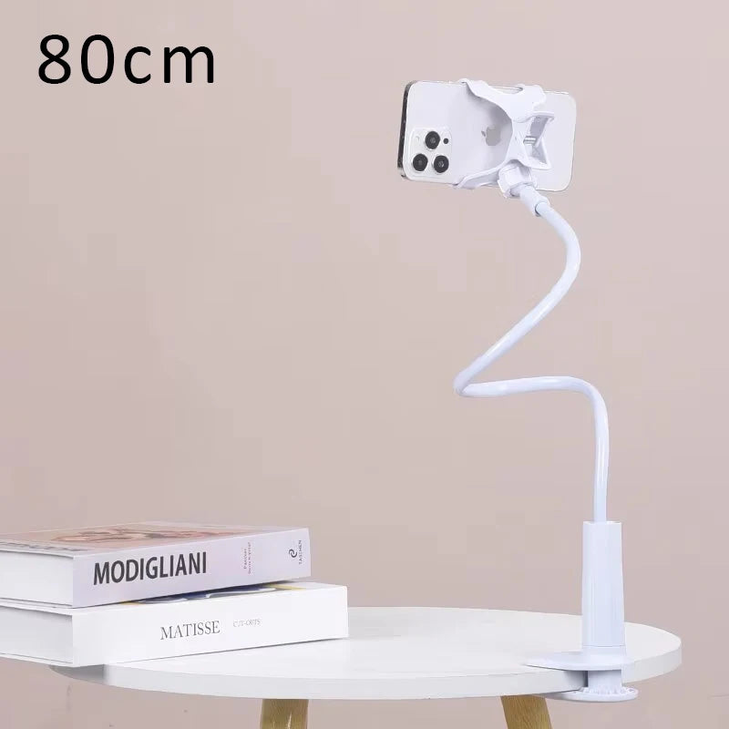 360 Clip Mobile Phone Holder Stand Portable Flexible Lazy Bed Desktop Bracket Desk Mount Stand Base For iPhone Samsung Xiaomi