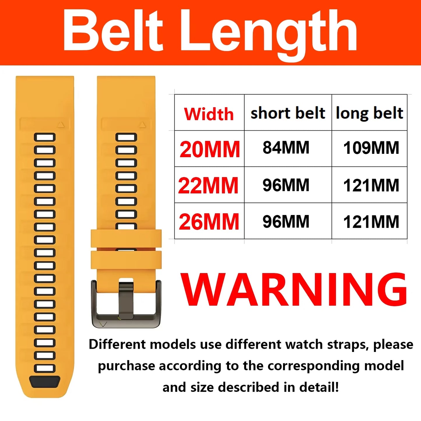 QuickFit 26mm 22mm 20mm Two Tone Silicone Strap for Garmin Fenix 7X 7 Pro 6X 6Pro 5X 5 Plus Bracelet for Fenix 8 51 47 43mm Band