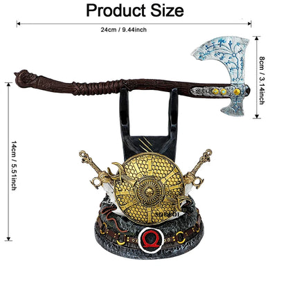 2025 New God of War Game For PS5/Xbox/PS4 Controller Creative Stand Unique Gamepad Holder Desktop Decoration Gaming Accessories