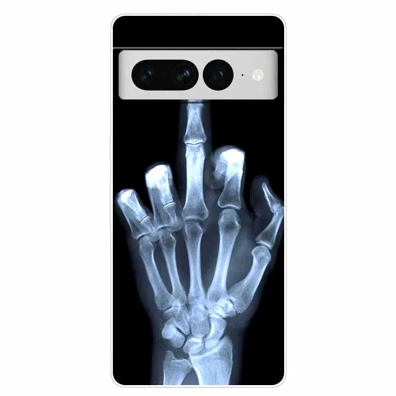 Case for Google Pixel 8 Pro / 7 7Pro Cover Pixel 8Pro Silicone Soft TPU Clear Funda for Google Pixel 8 5G Phone Shells Animals