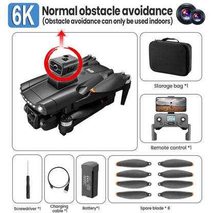 Original V198GPS Drone 4K Profesional FPV Brushless Laser obstacle avoidance Aerial Optical Foldable Quadcopter Mini 8K Dron