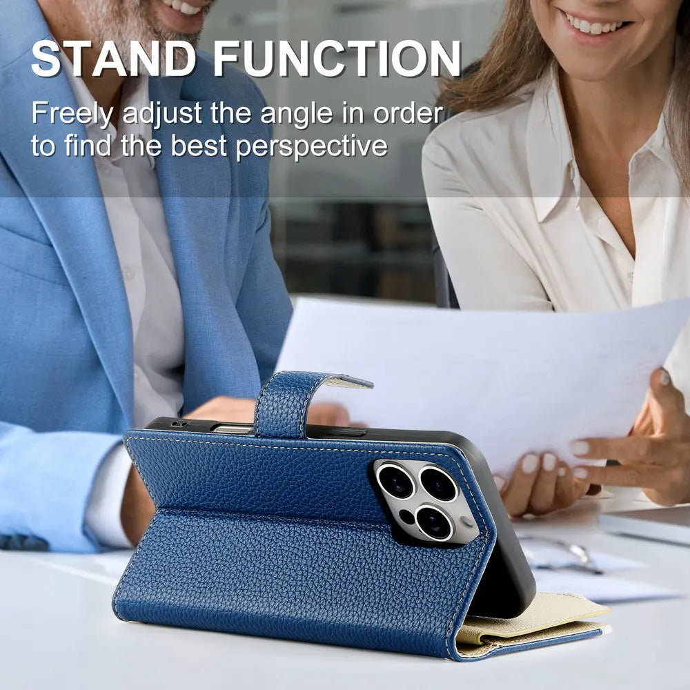 For iPhone 17 Pro Max 5G 2025 6-Card Zipper Leather Crossbody Funda For iPhone 17 Air Luxury Cover for iPhone 17 Pro Flip Case