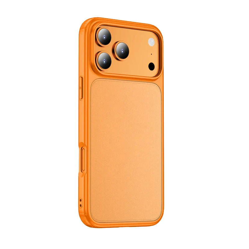 Premium Magnetic Charging Frosted Shockproof Phone Case for IPhone 17 Air 16 15 14 Plus Pro Max Skin Feeling Rugged Armor Cover