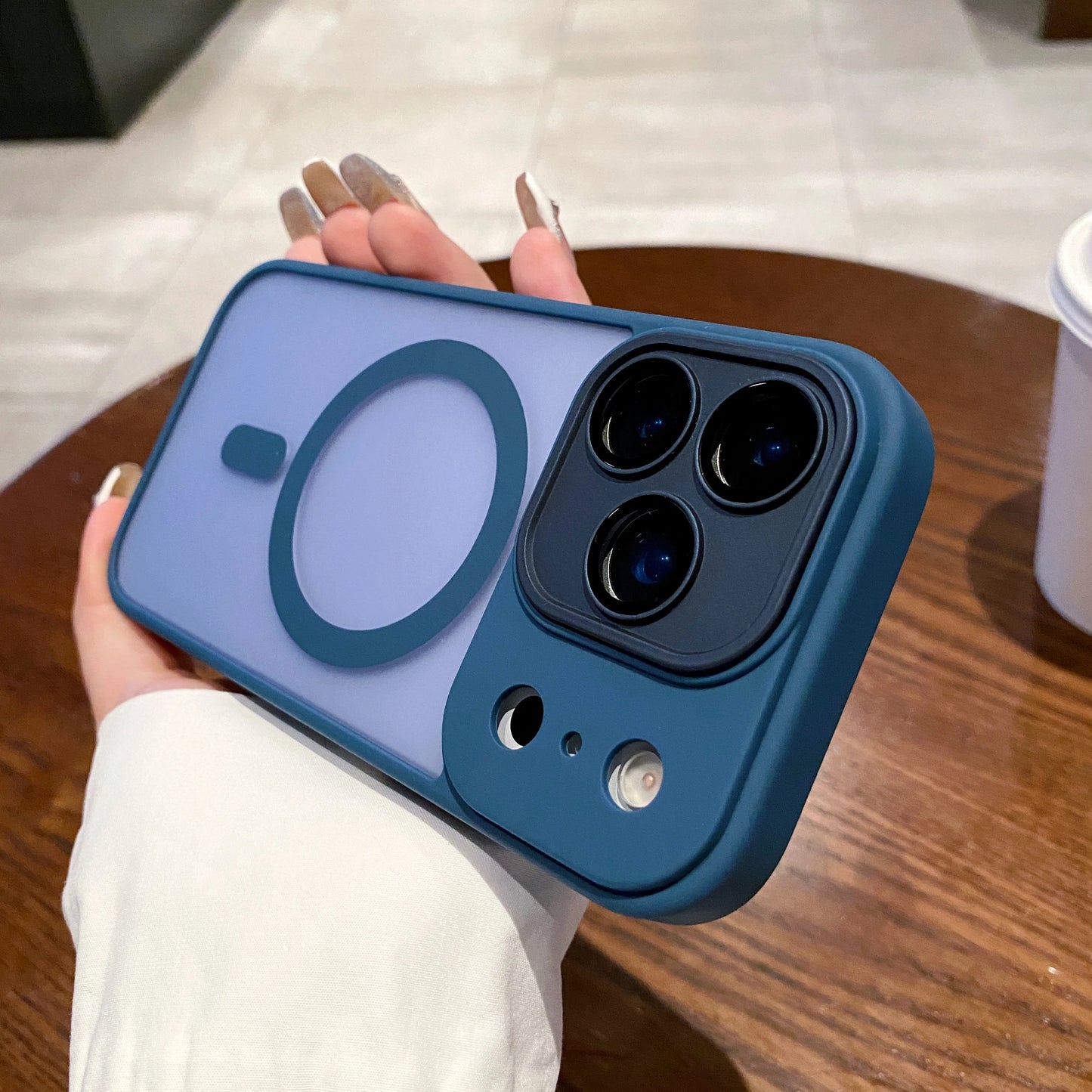 Luxury Matte Magnetic Wireless Charge Case For iPhone 17 Pro Max 17 Air 17 Pro 17 Lens Glass Film Clear Hard Bumper Back Cover