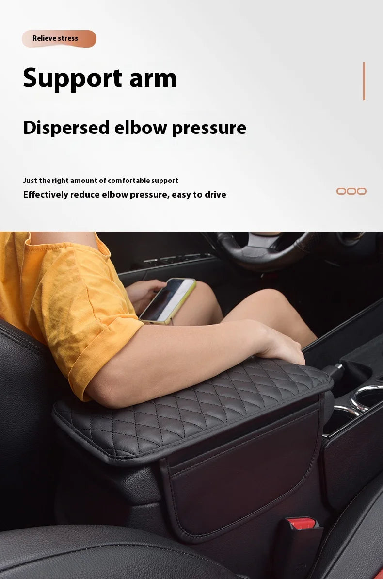 Car Interior Accessories Armrest Box Height Increase Pad Storage Bag Center Console Protector Cover for Toyota Fj Cruiser