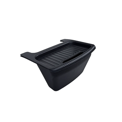 Rear Seat Storage Box for Tesla New Model Y 2025-2020 Launch Juniper Organizer Bins Backseat Trash Can Garbage Bag Tray