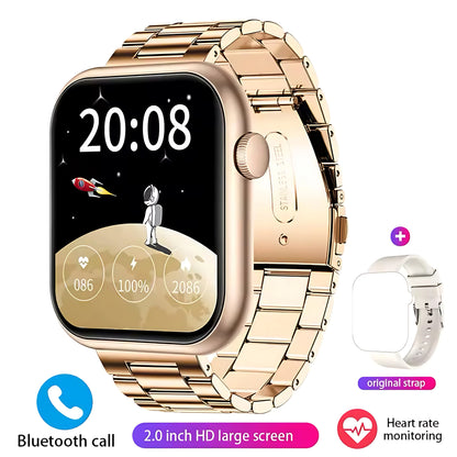 New 2026 Watch 10 NFC Bluetooth Call Smart Watch Women Men Heart Rate Voice Assistant 100+Sports Ladies Smartwatch For Xioami