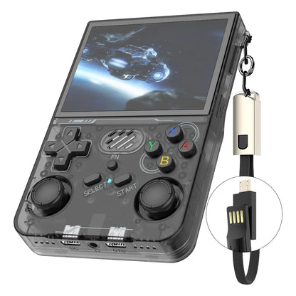 R36S updated R36XX Retro Handheld Game Console Linux ARKOS 3.5Inch IPS Screen Portable Pocket Video Player  Wi-Fi Games Kid Gift
