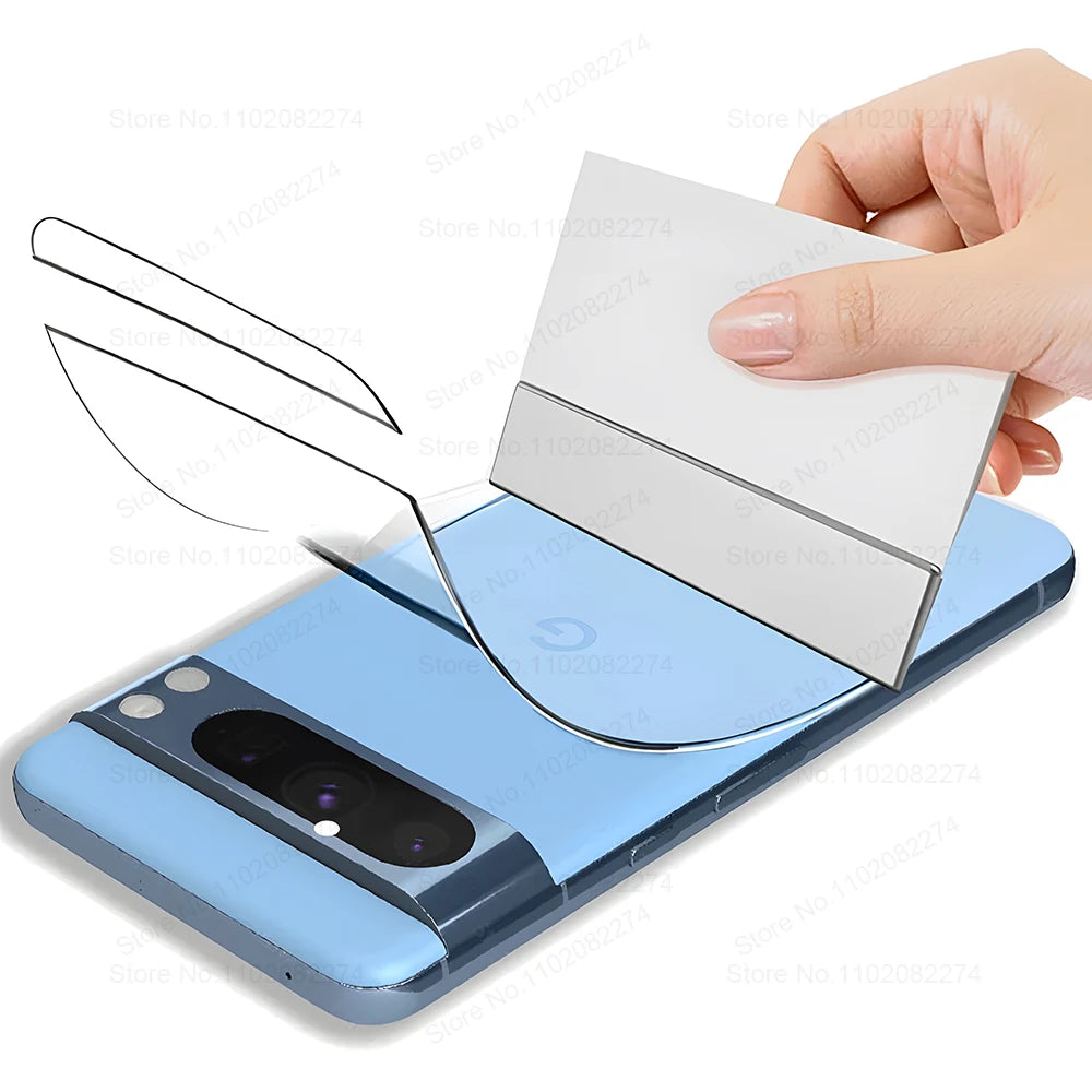 4-1Pcs Front Back Full Cover Screen Protector for Google Pixel 8 7 6 Pro Hydrogel Films for Google 7A 6A Accessories Sott Film