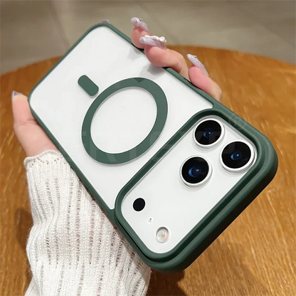 Luxury Magnetic Magsafe Case For iPhone 17 Air 17 Pro 17 Pro Max Candy Color Matte Clear Hard Cover Soft Shell Ultra Thin ﻿