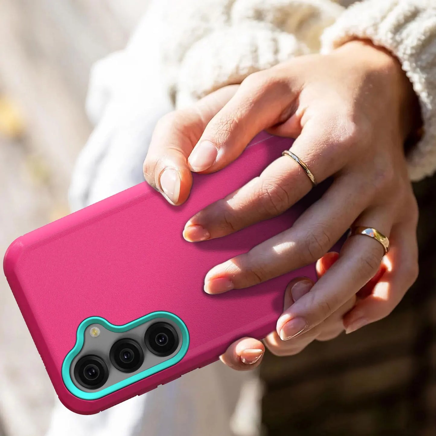 For Samsung Galaxy S25/S25 Plus/S25 Ultra/S25 FE/S25 Edge Phone Case Shockproof Heavy Duty Hybrid Rugged Cover With Belt Clip