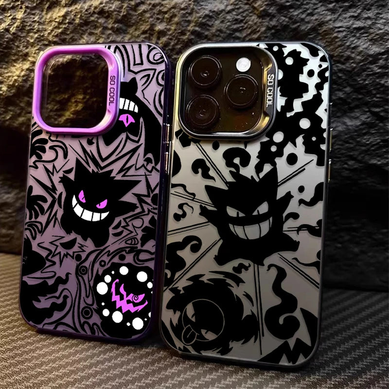 Cool P-Pokemon Gengars Matte Hard Case for Xiaomi Redmi Note 13 14 11 12 Pro Plus 4G 5G 12S 11S 10S 10 9 9S 12C 13C 14C A3 A4
