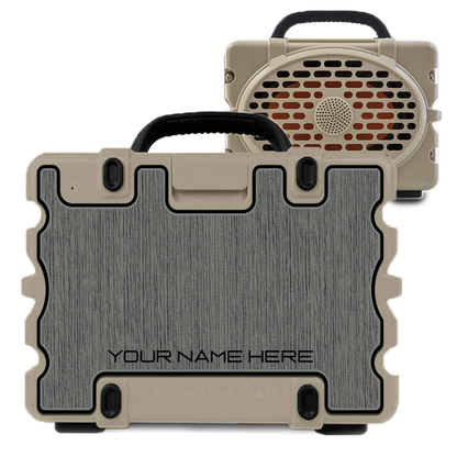 "Whose Is It" - Custom Speaker Shell for Turtlebox or Ecoxgear Defender
